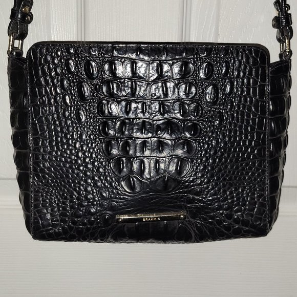 Brahmin Handbags - Brahmin Hillary Leather Crossbody Bag
